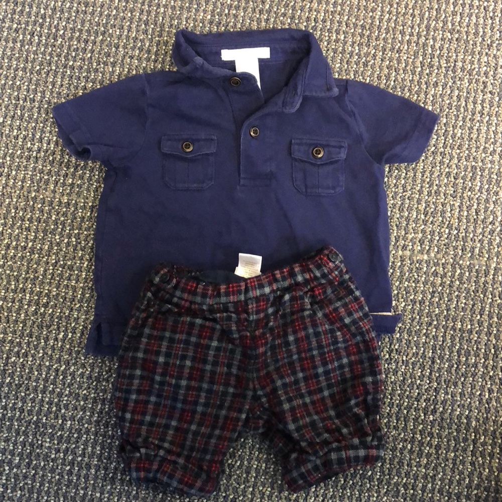 Janie and Jack shorts set